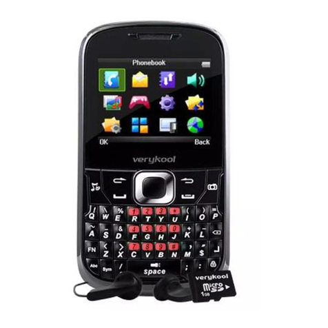 Verykool I600 User manual Verykool I600 User manual