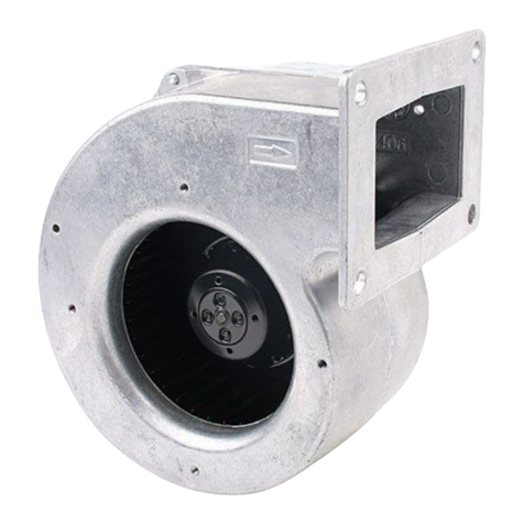 Ebmpapst G2E120-DD70-31 User manual