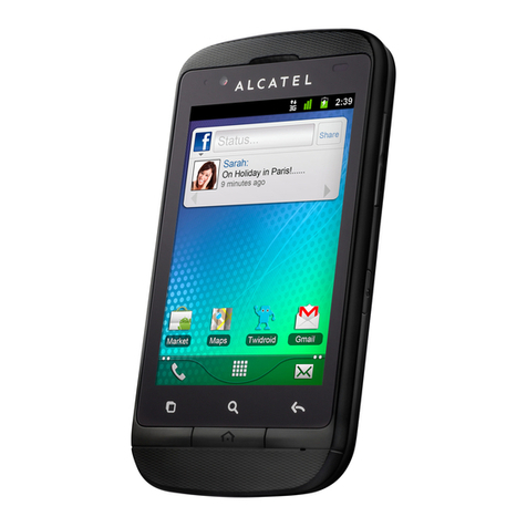 Alcatel One Touch 918A User manual