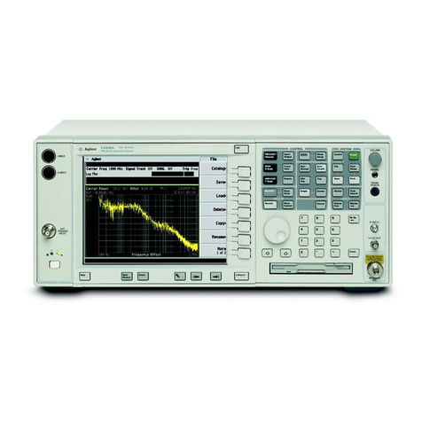 Agilent Technologies E4440A Quick start guide