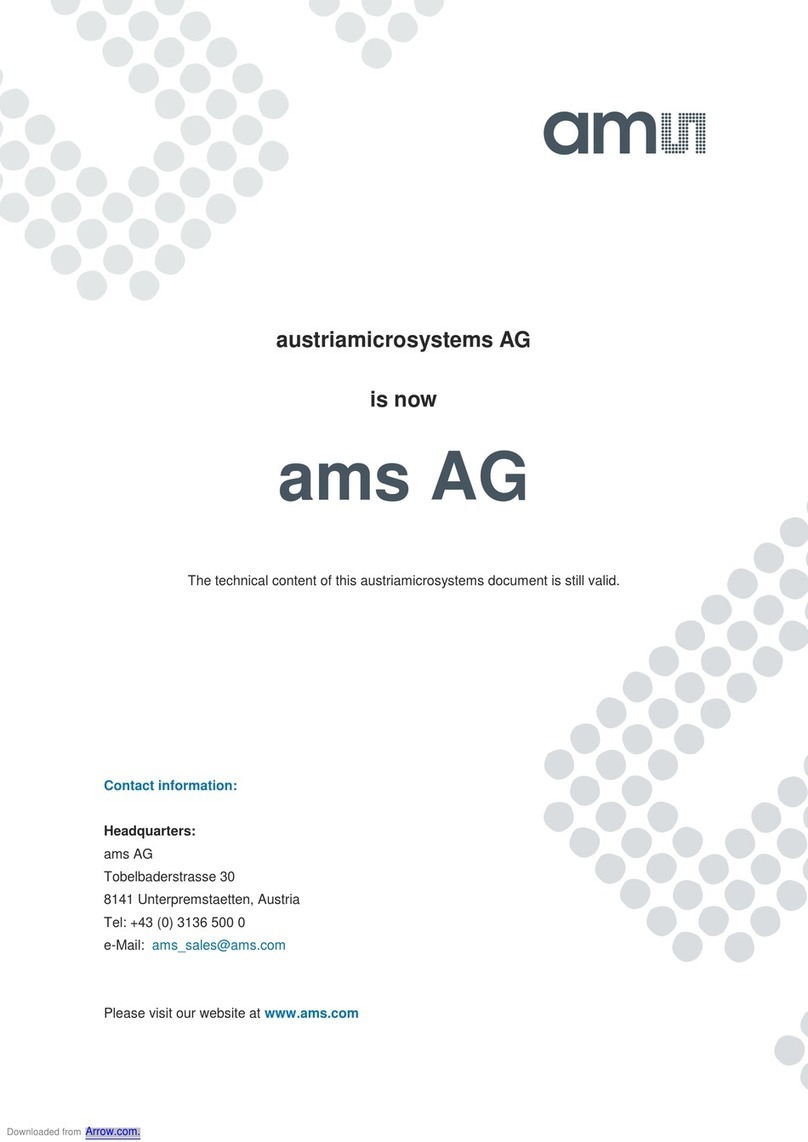 AMS AS5000 User manual