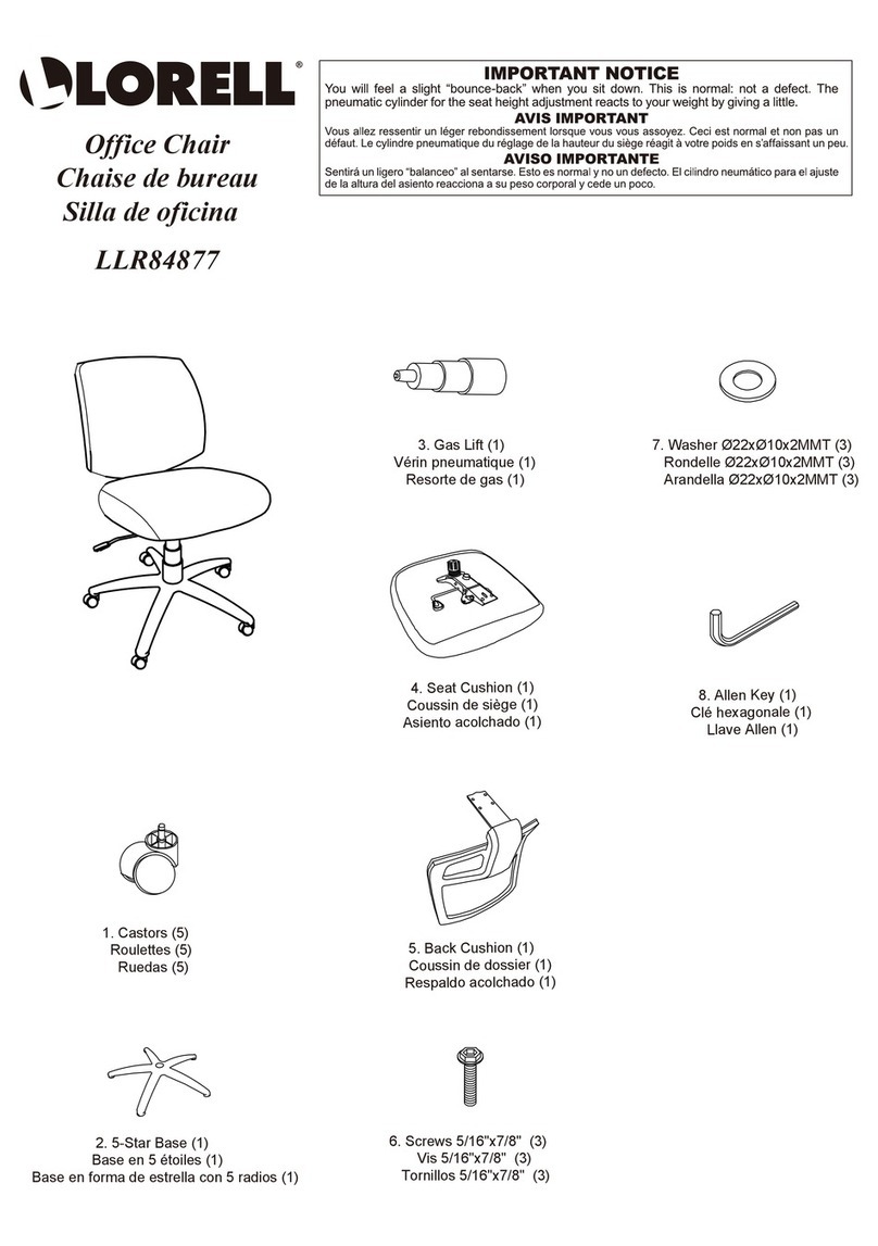 Lorell LLR84877 User manual