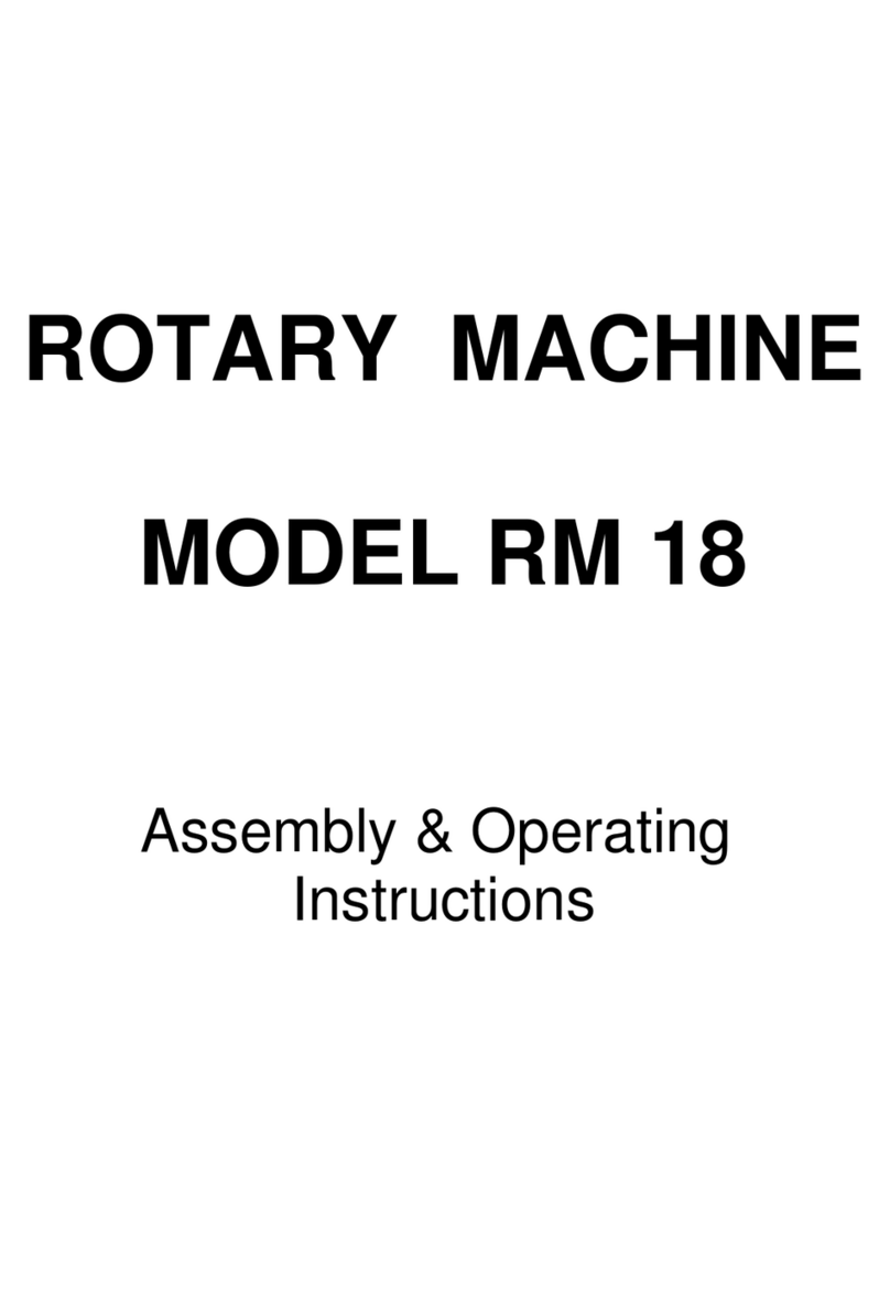 Mac Afric RM 18 Assembly & operating instructions