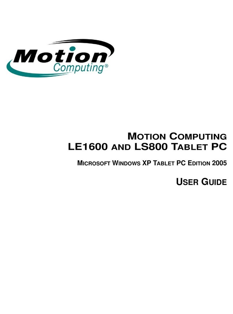 Motion Computing LS800 user guide