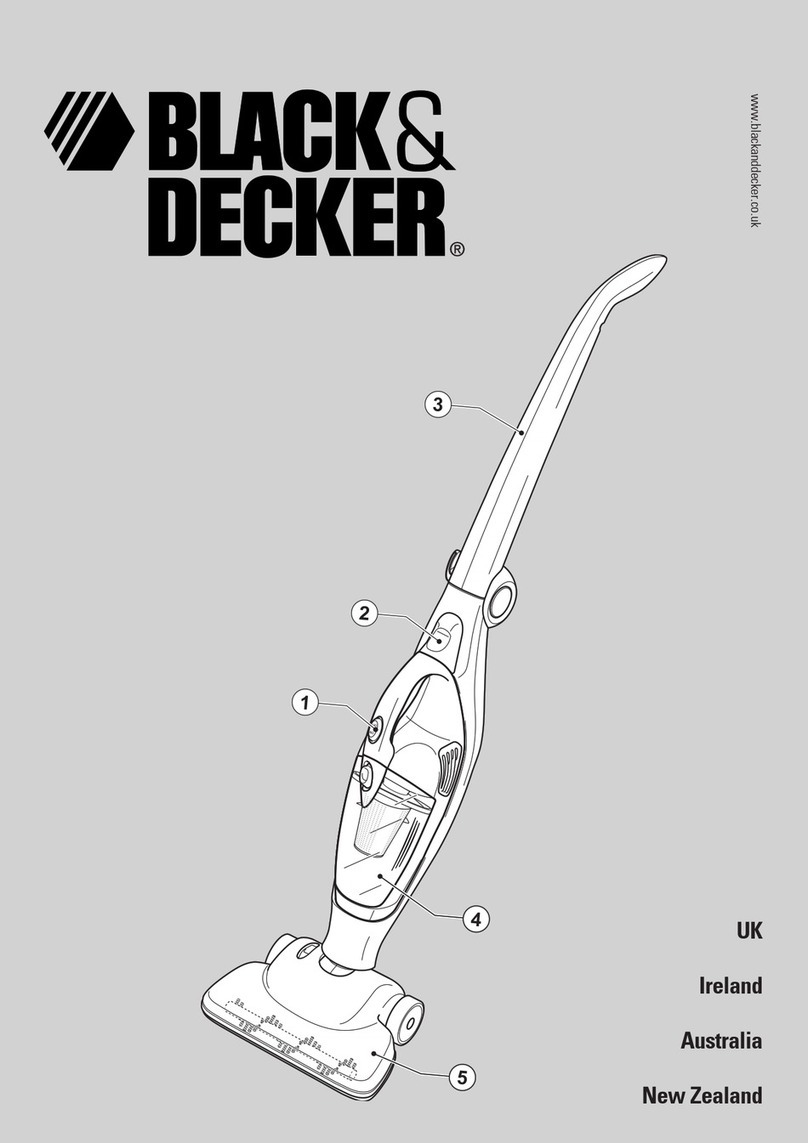 Black & Decker Dustbuster FV750 User manual