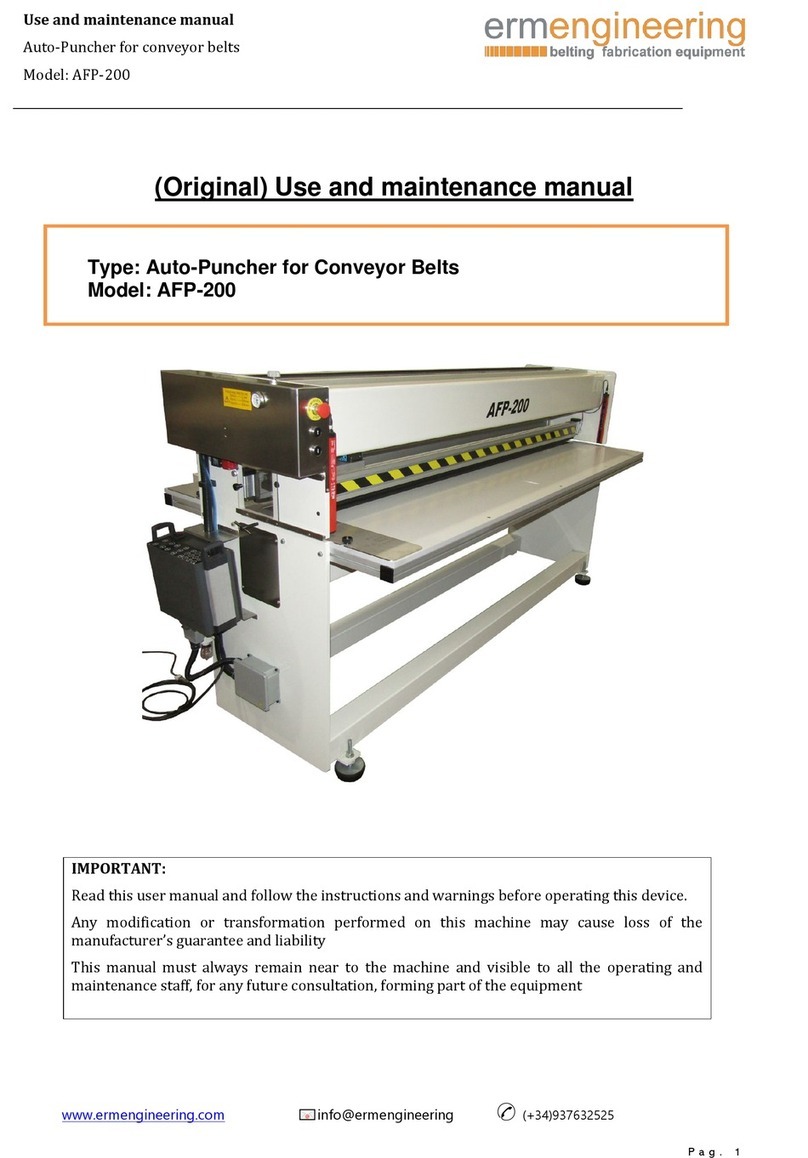 ermengineering AFP-200 Use and maintenance manual
