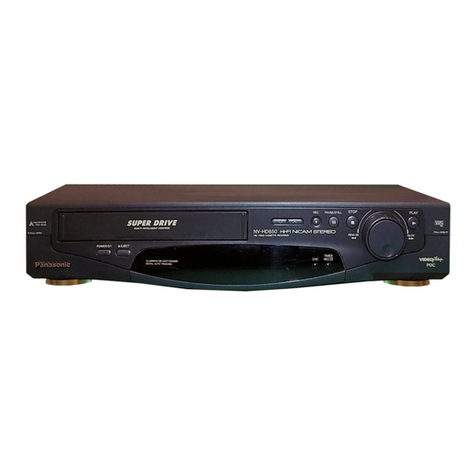 Panasonic NV-HD650 Series User manual