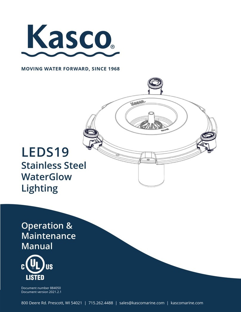 Kasco LEDS19 Manual
