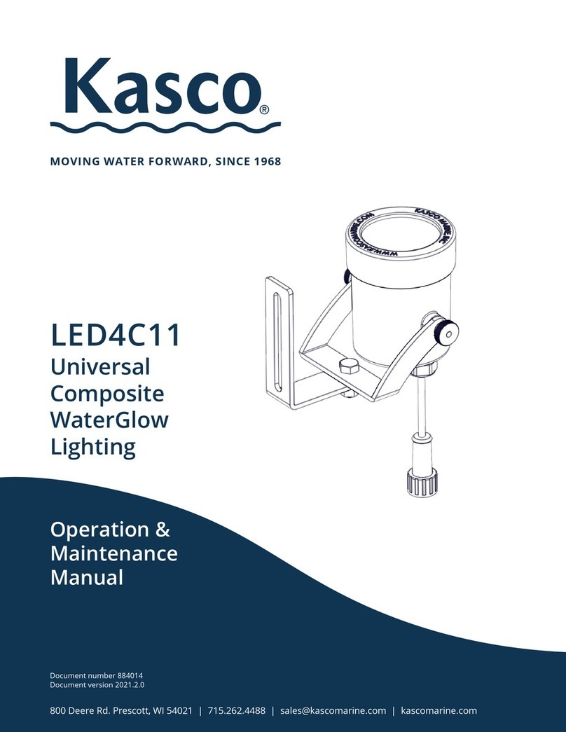 Kasco WaterGlow LED4C11 Manual