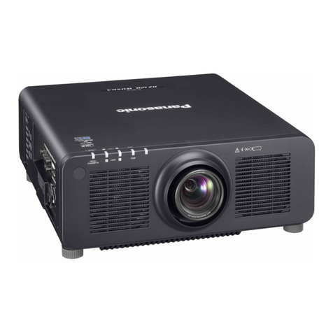 Panasonic PT-RZ120LBU7 operating instructions