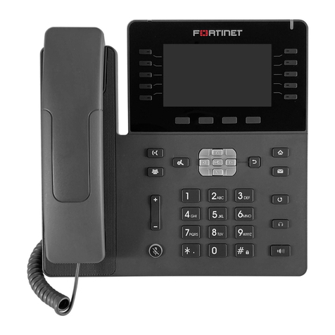 Fortinet FON-480 User manual