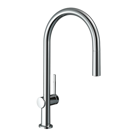 Hans Grohe Talis M54 210 1jet sBox 72803 Series Instructions for use/assembly instructions Hans Grohe Talis M54 210 1jet sBox 72803 Series Instructions for use/assembly instructions