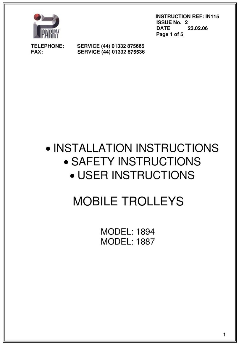PARRY 1894 Installation instructions