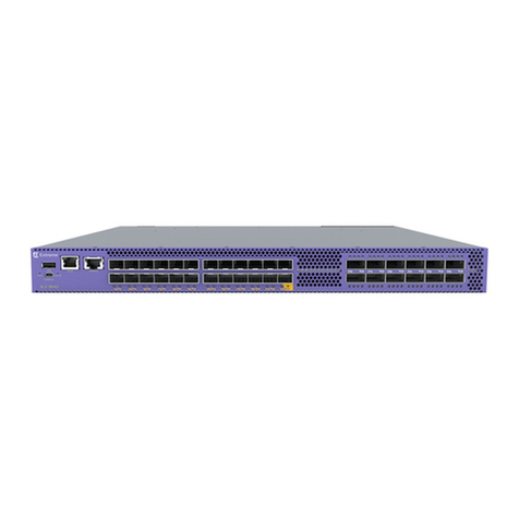 Extreme Networks ExtremeRouting SLX 9640 User manual