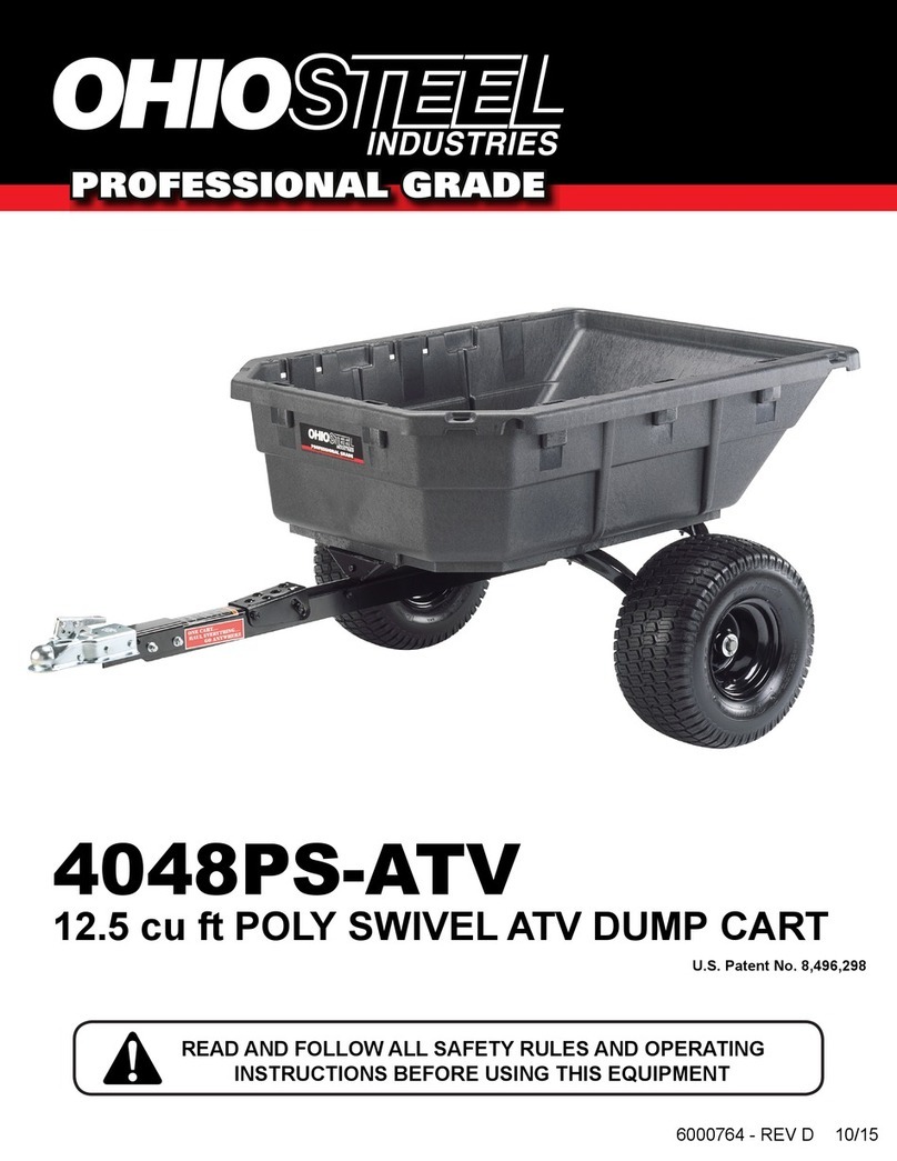 Ohio Steel 4048PS-ATV User manual Ohio Steel 4048PS-ATV User manual