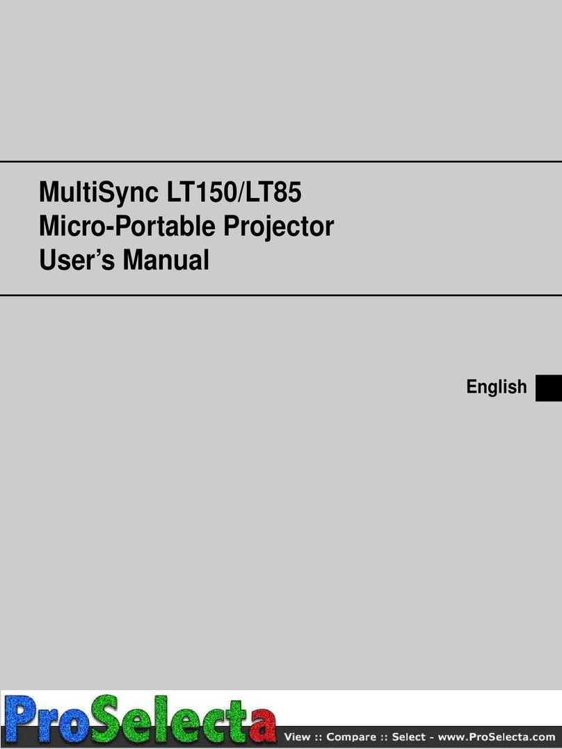 NEC LT50 - User manual