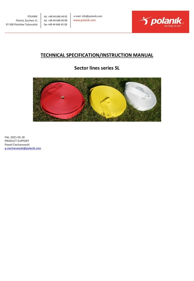 Polanik SL Series TECHNICAL SPECIFICATION INSTRUCTION MANUAL