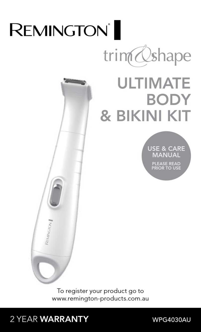 Remington Trim & Shape WPG4030AU User manual