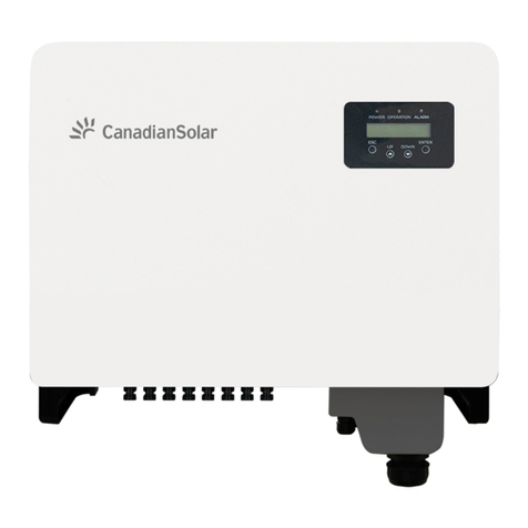 CanadianSolar CSI-50K-T400GL03-E Installation and operation manual