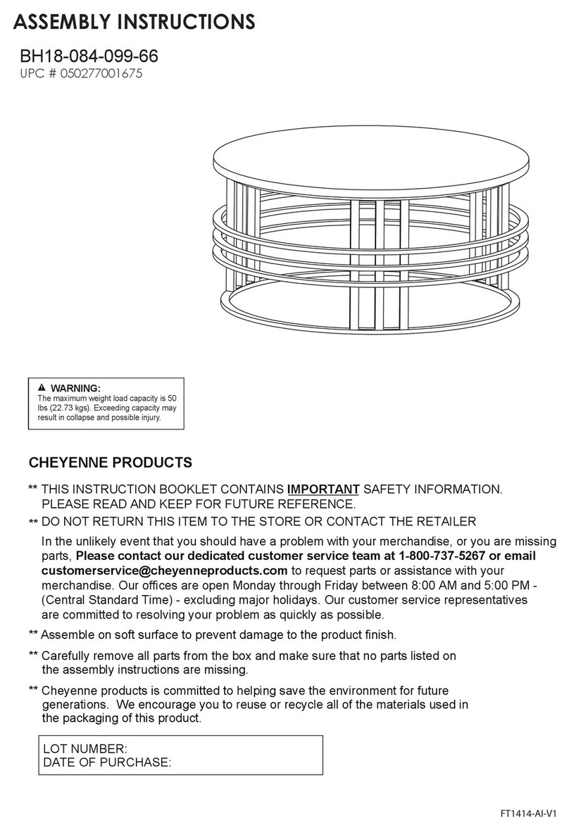 Better Homes and Gardens BH18-084-099-66 Assembly instructions