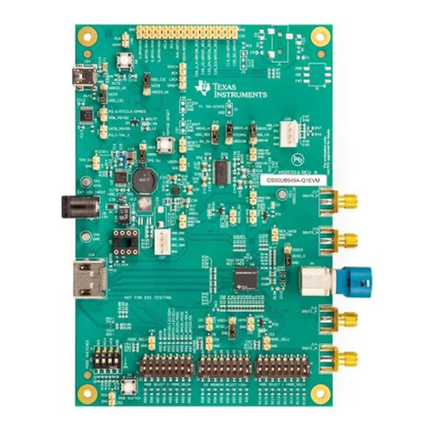 Texas Instruments DS90UB949A-Q1EVM User manual Texas Instruments DS90UB949A-Q1EVM User manual