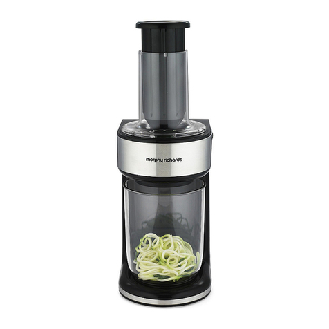 Morphy Richards Spiralizer Express user manual