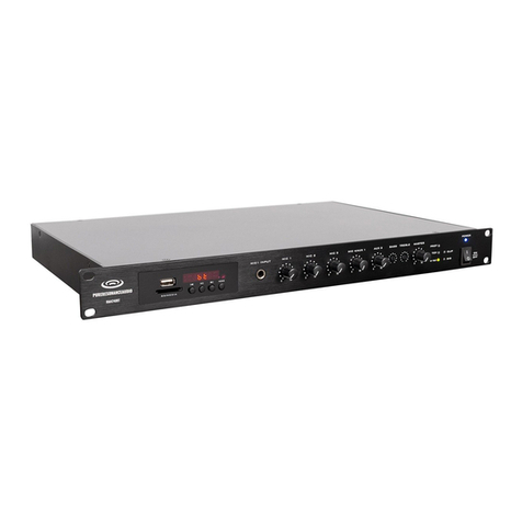 Pure Resonance Audio RMA240BT Installation and operation manual Pure Resonance Audio RMA240BT Installation and operation manual