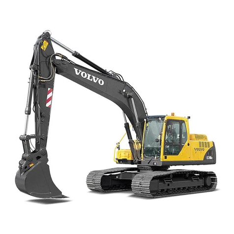 Volvo EXC210B LC Service information