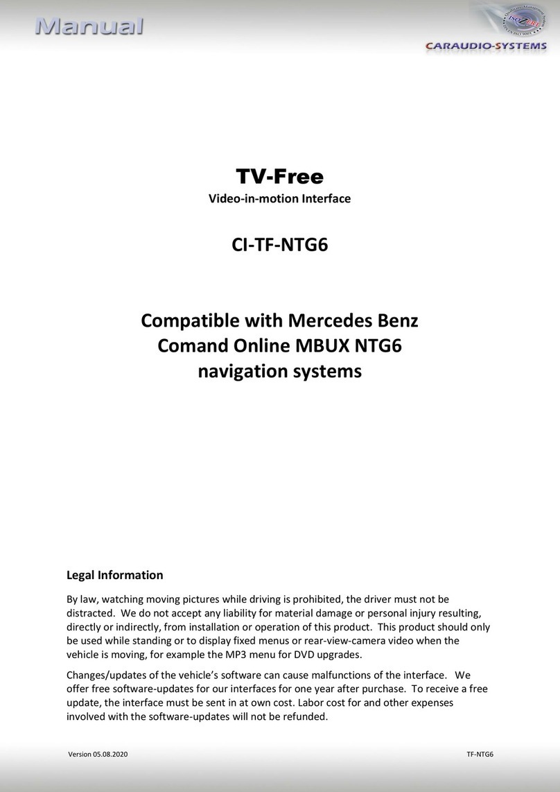 Caraudio-Systems CI-TF-NTG6 manual Caraudio-Systems CI-TF-NTG6 manual