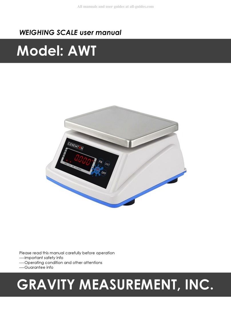 Gravity Measurement AWT user manual