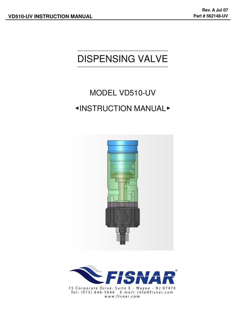 FISNAR VD510-UV instruction manual