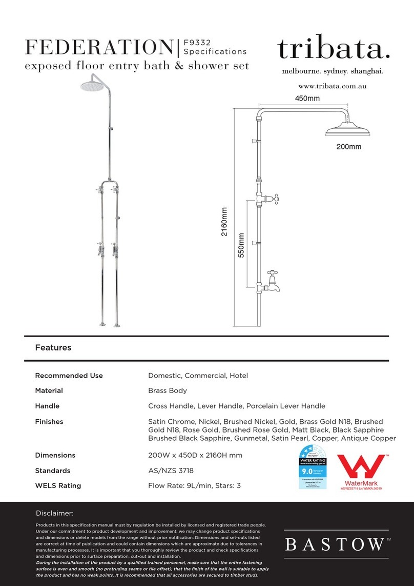Tribata. FEDERATION F9332 quick guide