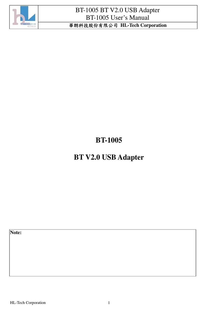 HL-Tech BT-1005 user manual