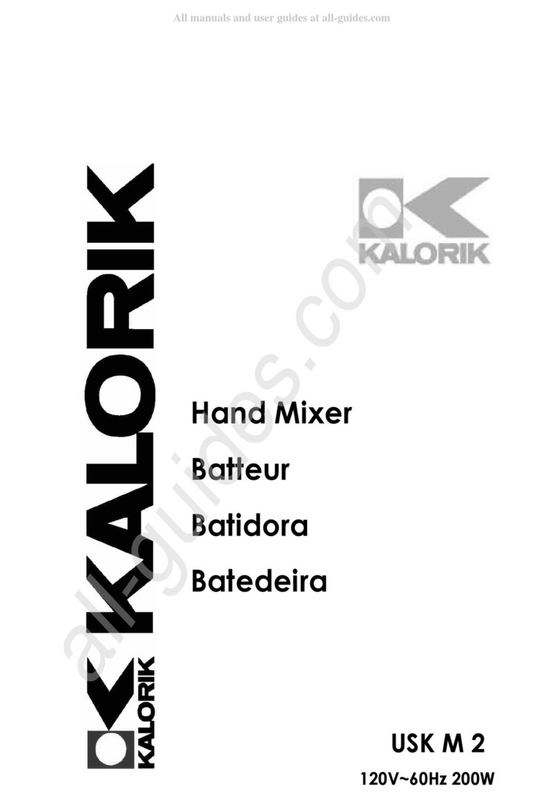 Kalorik USK M 2 User manual