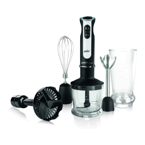 Scarlett Silverline SL-HB43M01 User manual