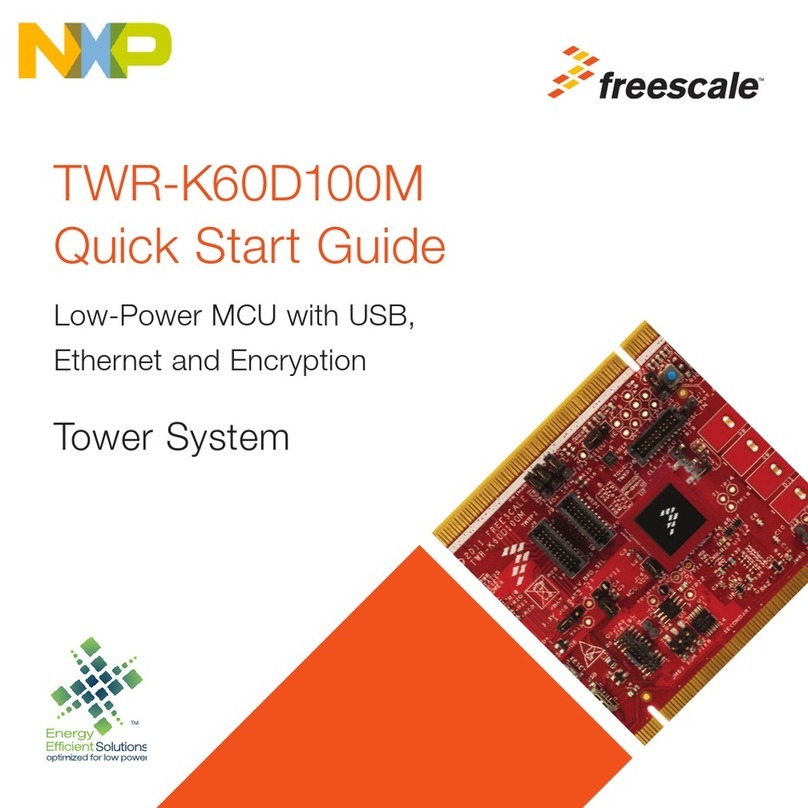 NXP Semiconductors freescale TWR-K60D100M User manual