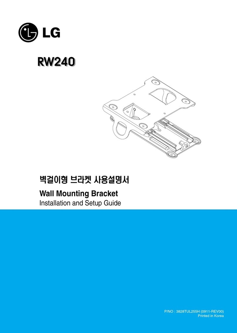 LG RW240 Assembly instructions