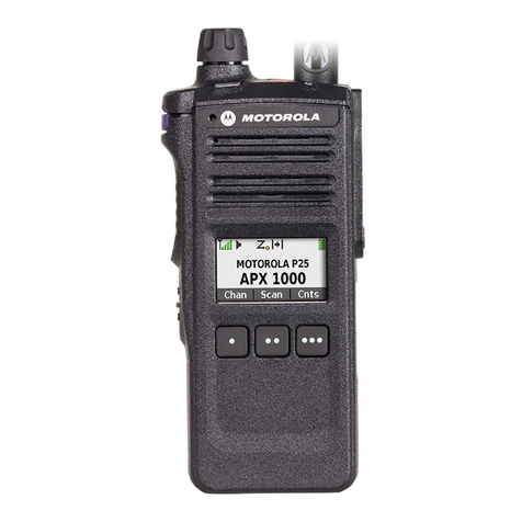 Motorola solutions APX 1000 user guide