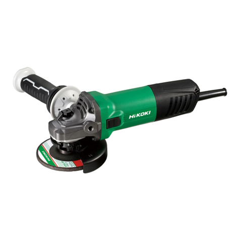 Hitachi Koki G 12SW Handling instructions