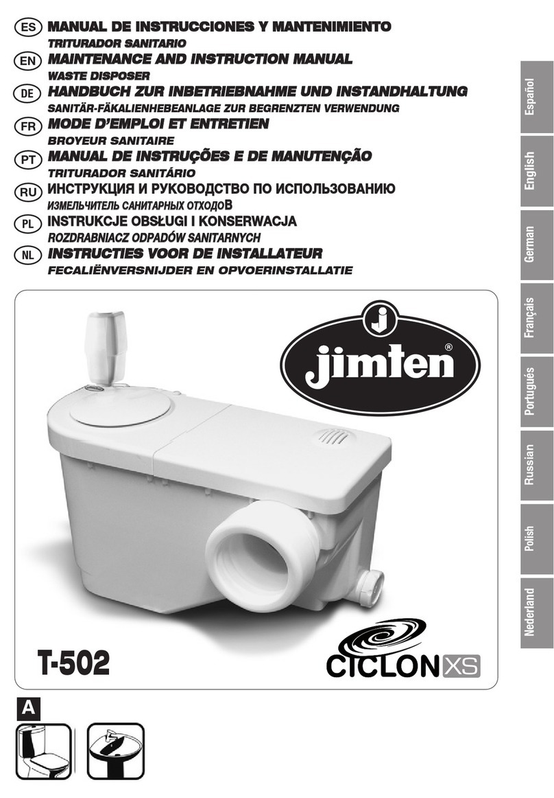 JIMTEN Ciclon XS T-502 Manual