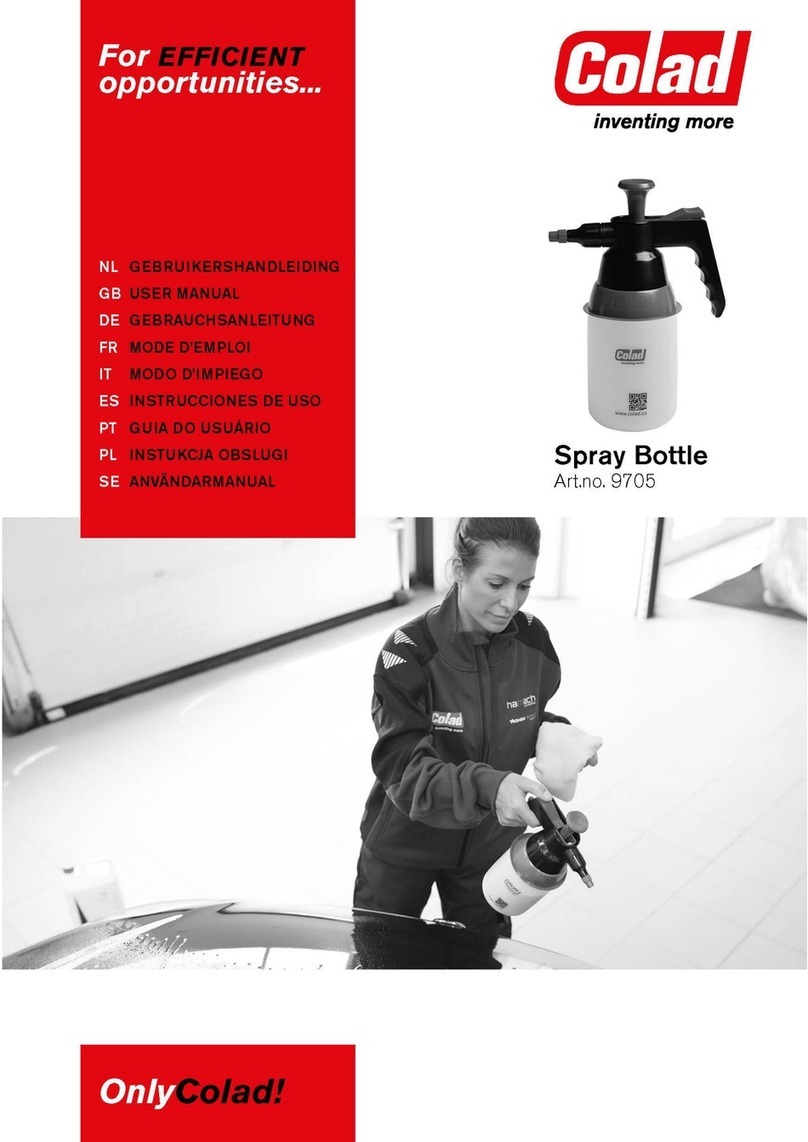 Colad 9705 user manual