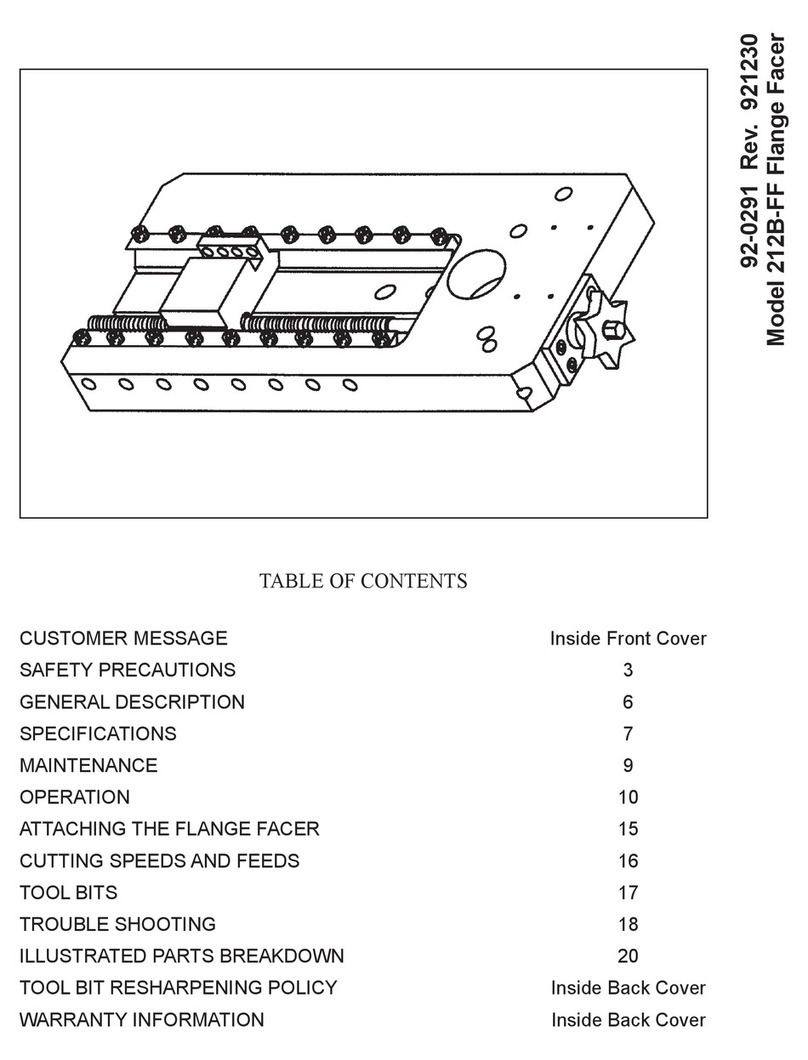 TRI tool 212B-FF manual