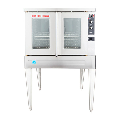 Blodgett BDO-100-E Installation operation & maintenance