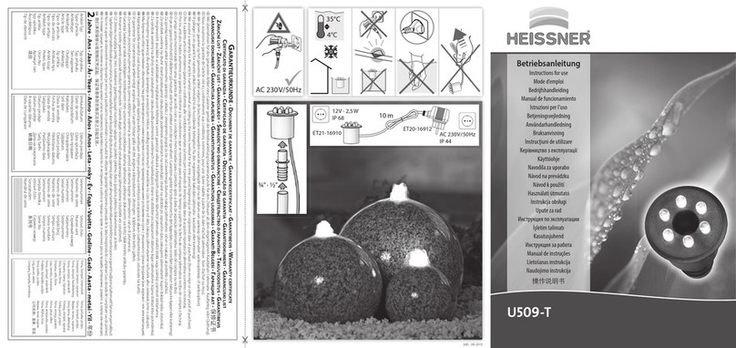 HEISSNER U509-T User manual