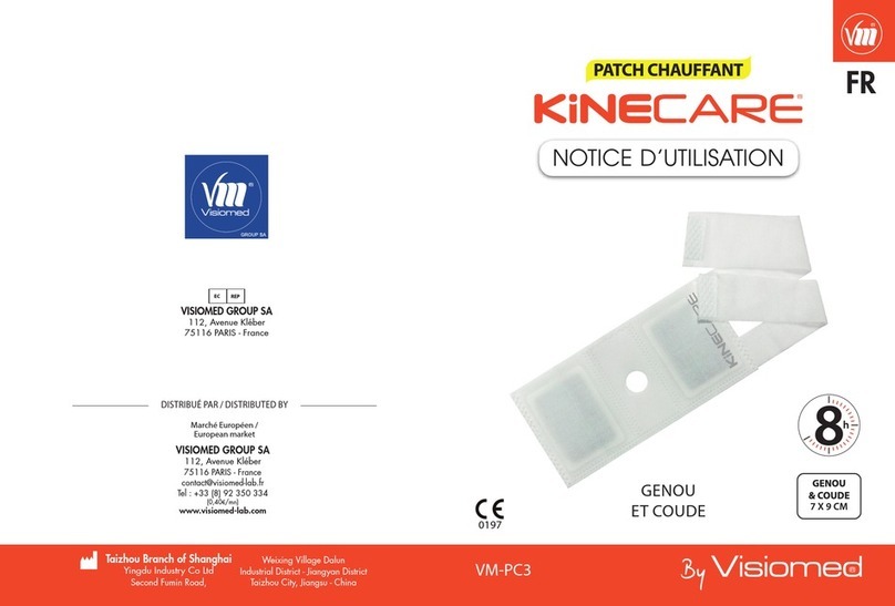 VISIOMED KINECARE VM-PC3 user manual