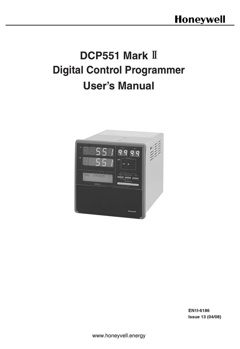 Honeywell DCP551 Mark ll User manual