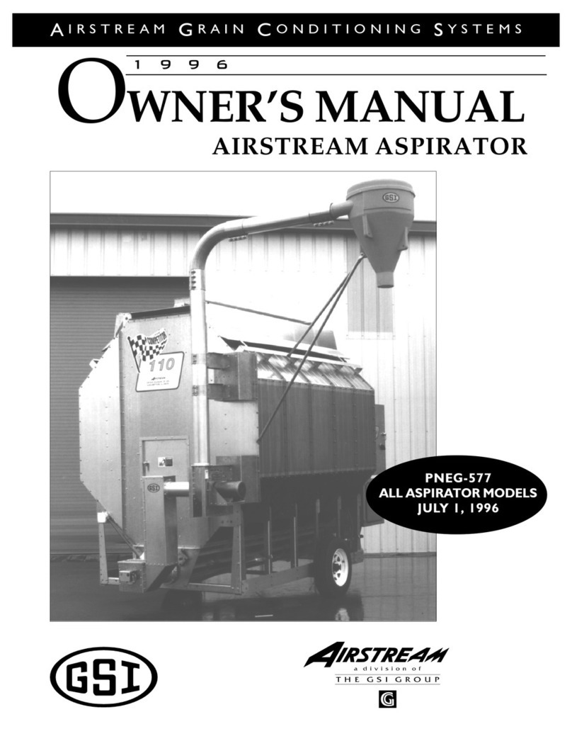 GSi AIRSTREAM User manual GSi AIRSTREAM User manual