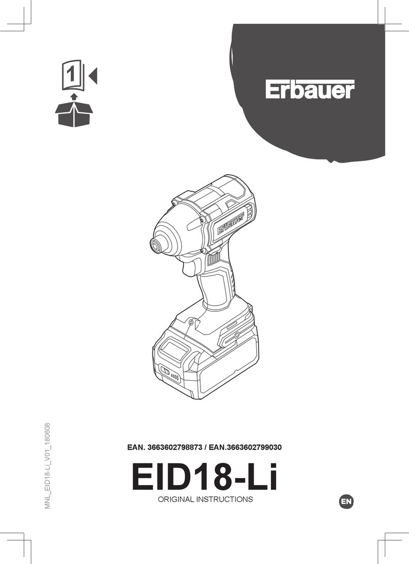 Erbauer EID18-Li Original instructions
