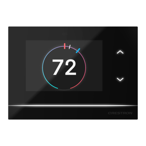 Crestron Horizon HZ-THSTAT quick start