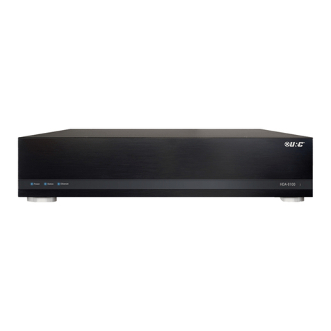 URC HDA-8100 owner's manual